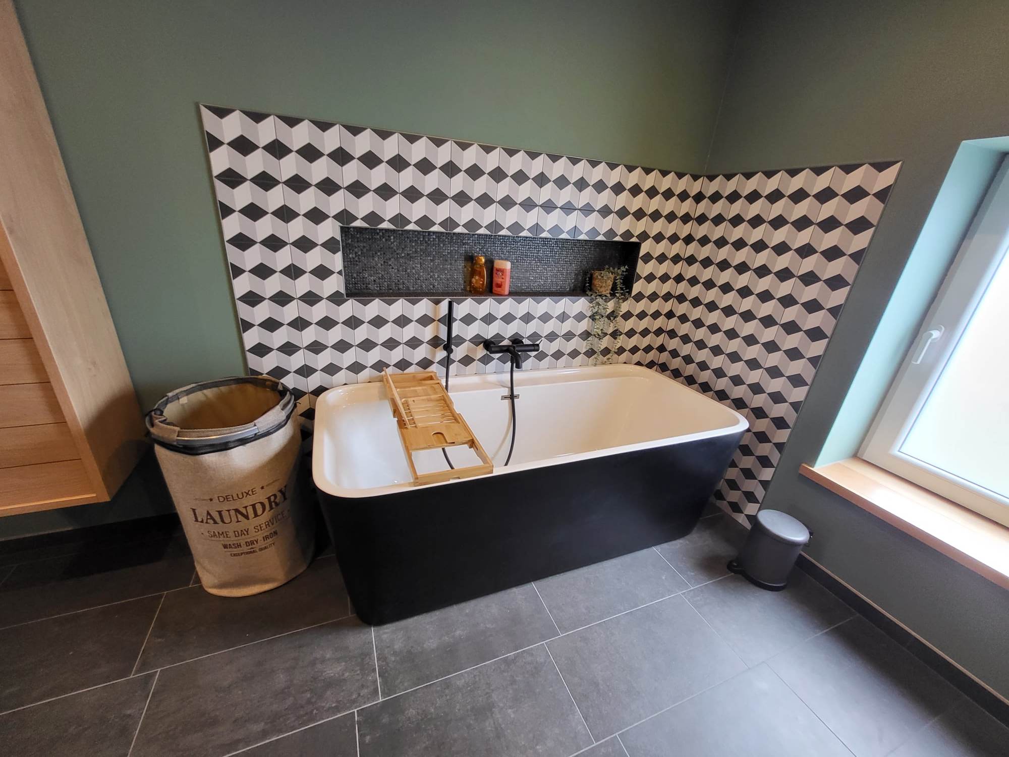 Installation d'une salle de bain